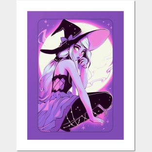 Kawaii Witch Posters and Art